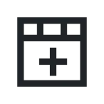 Table Add Row Below SVG Icon